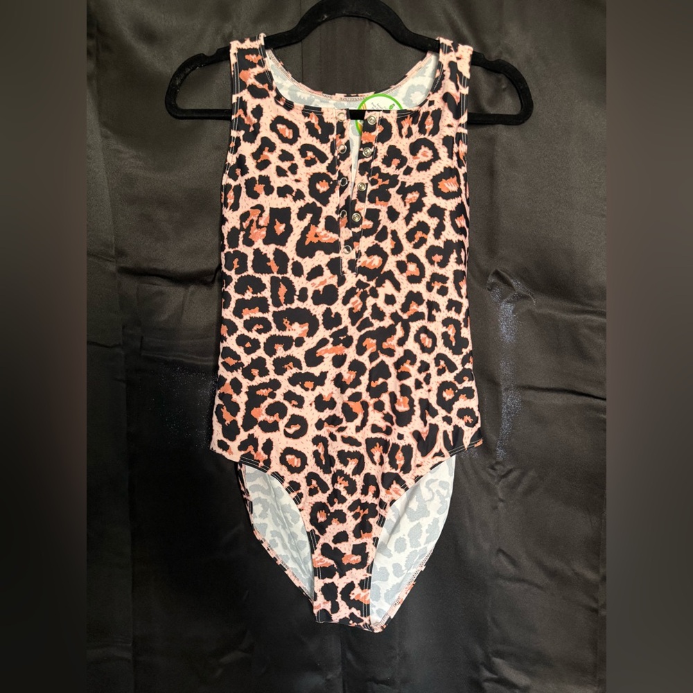 Leopard Print Bodysuit